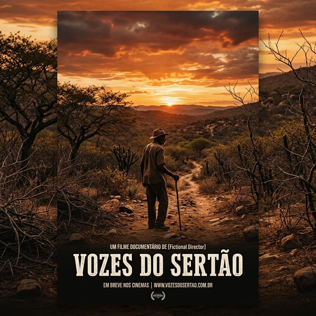 Pôster Vozes do Sertão